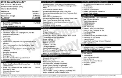 2019 Dodge Durango R/T