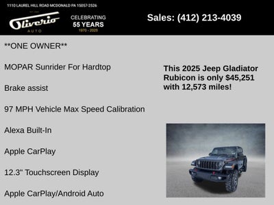 2025 Jeep Gladiator Rubicon