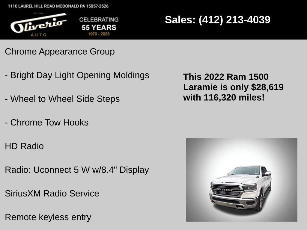 2022 RAM 1500 Laramie