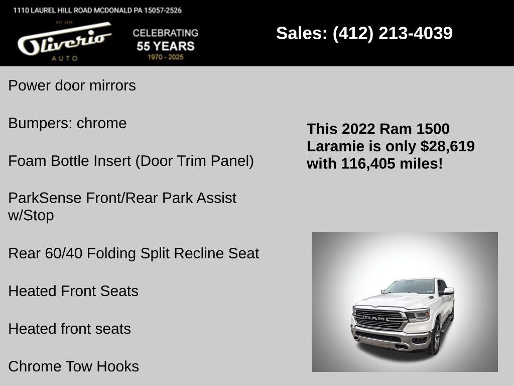 2022 RAM 1500 Laramie