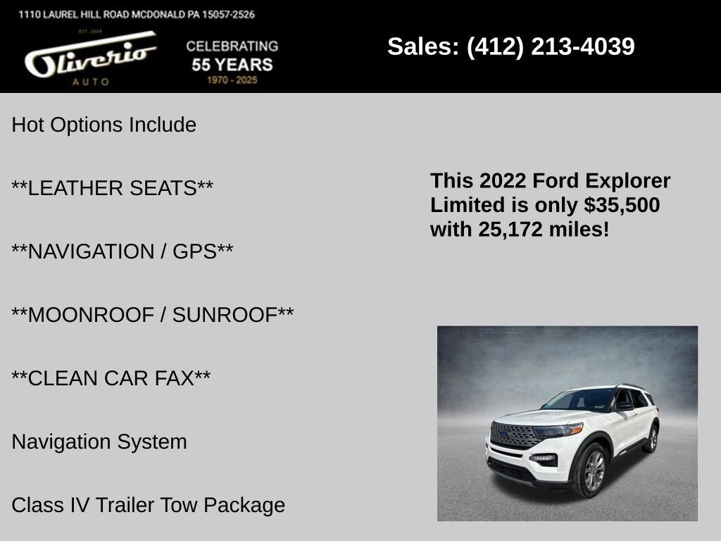 2022 Ford Explorer Limited