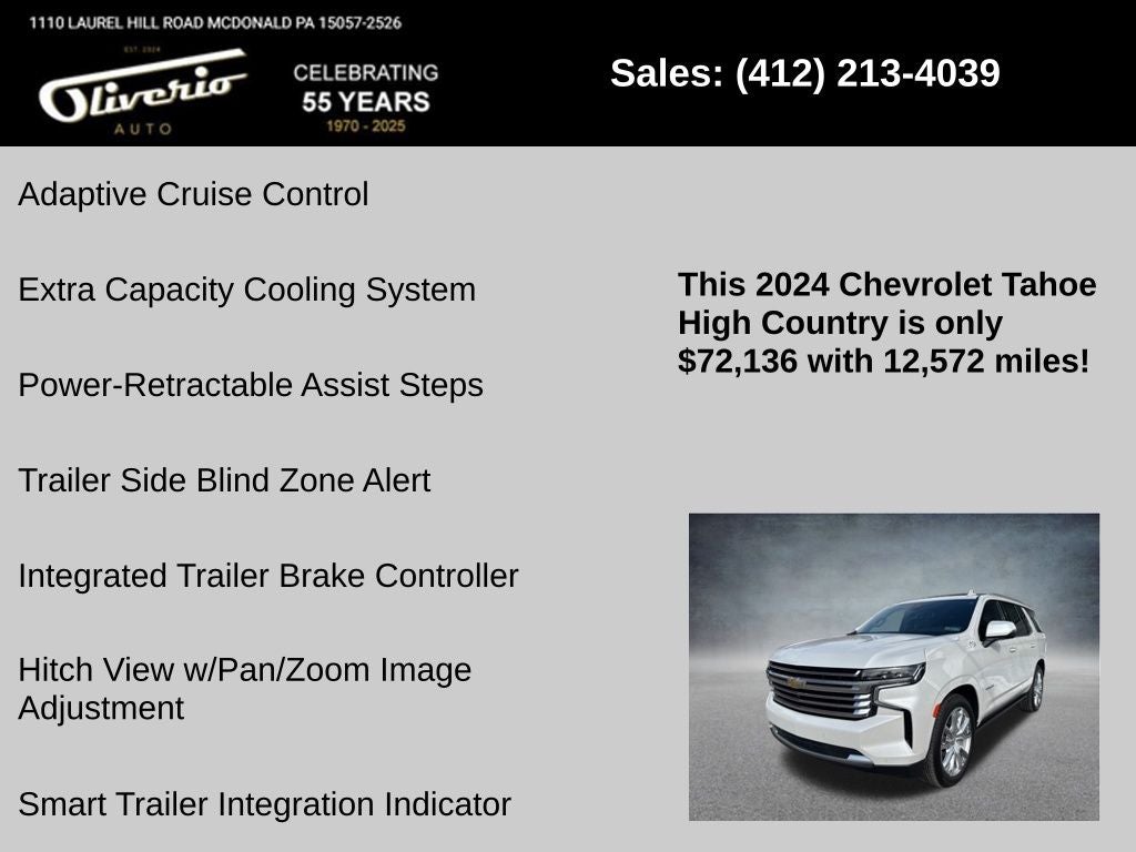2024 Chevrolet Tahoe High Country