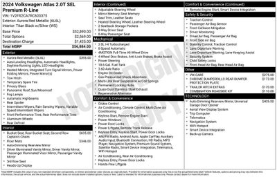 2024 Volkswagen Atlas 2.0T SEL Premium R-Line
