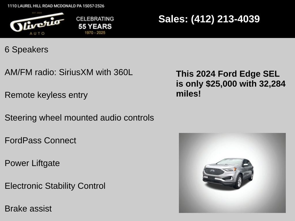 2024 Ford Edge SEL