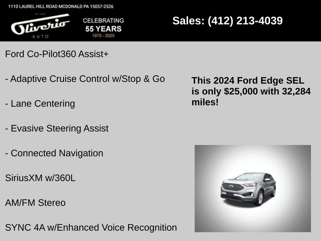 2024 Ford Edge SEL