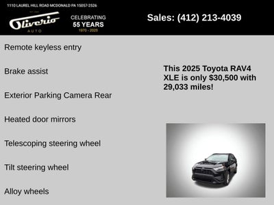 2025 Toyota RAV4 XLE