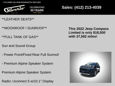 2022 Jeep Compass Limited