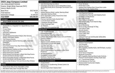 2023 Jeep Compass Limited