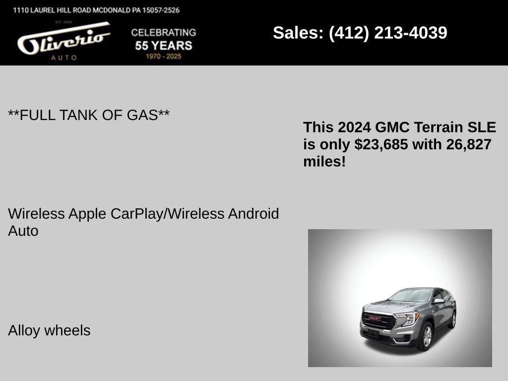 2024 GMC Terrain SLE
