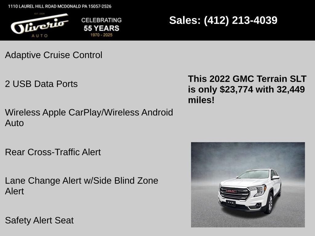 2022 GMC Terrain SLT