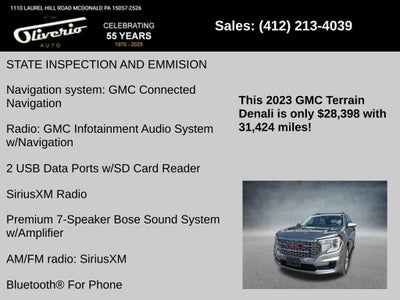 2023 GMC Terrain Denali