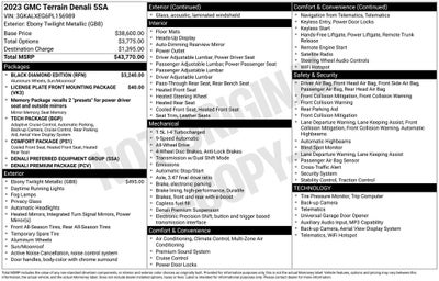 2023 GMC Terrain Denali