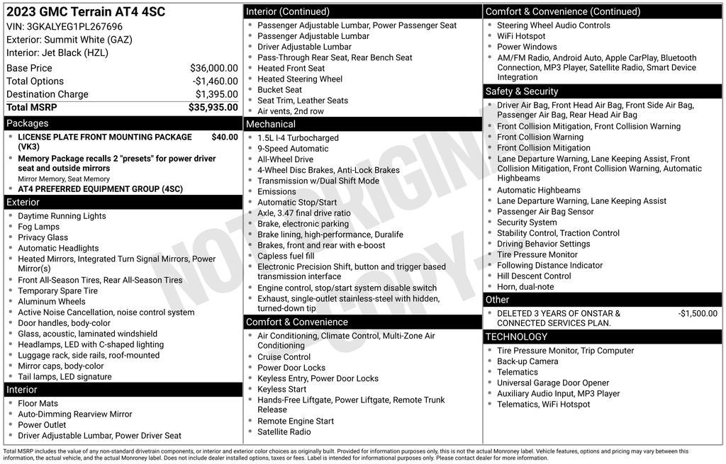 2023 GMC Terrain AT4