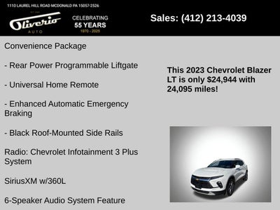 2023 Chevrolet Blazer LT