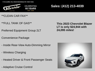 2023 Chevrolet Blazer LT