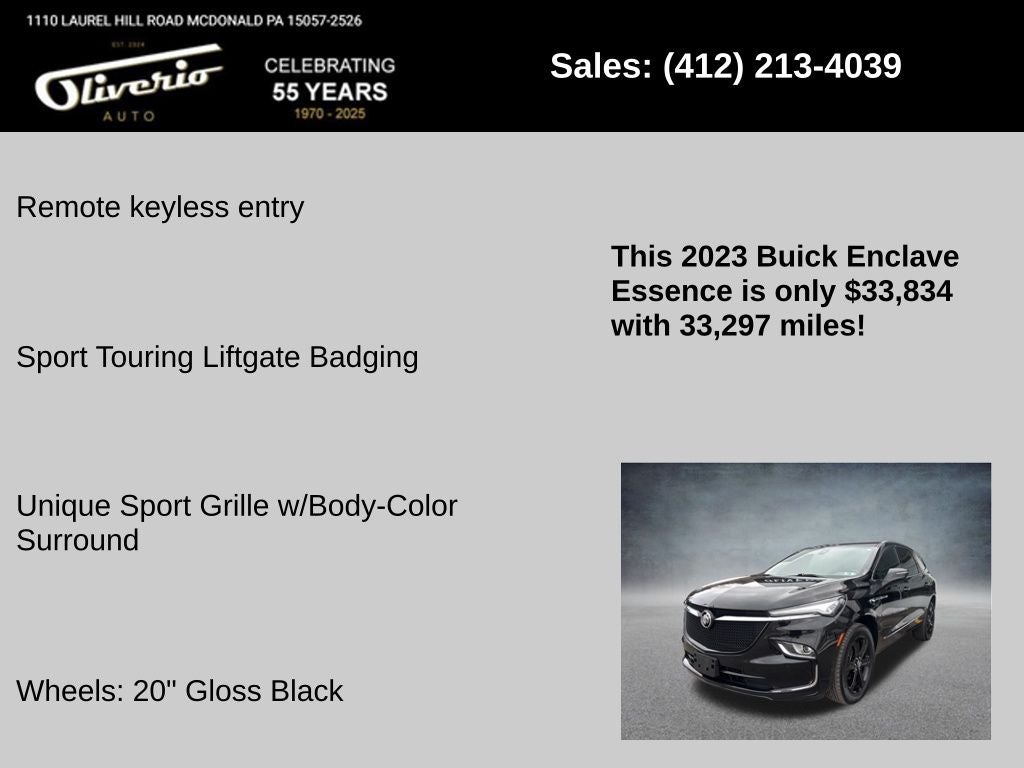 2023 Buick Enclave Essence