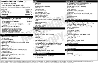 2023 Buick Enclave Essence