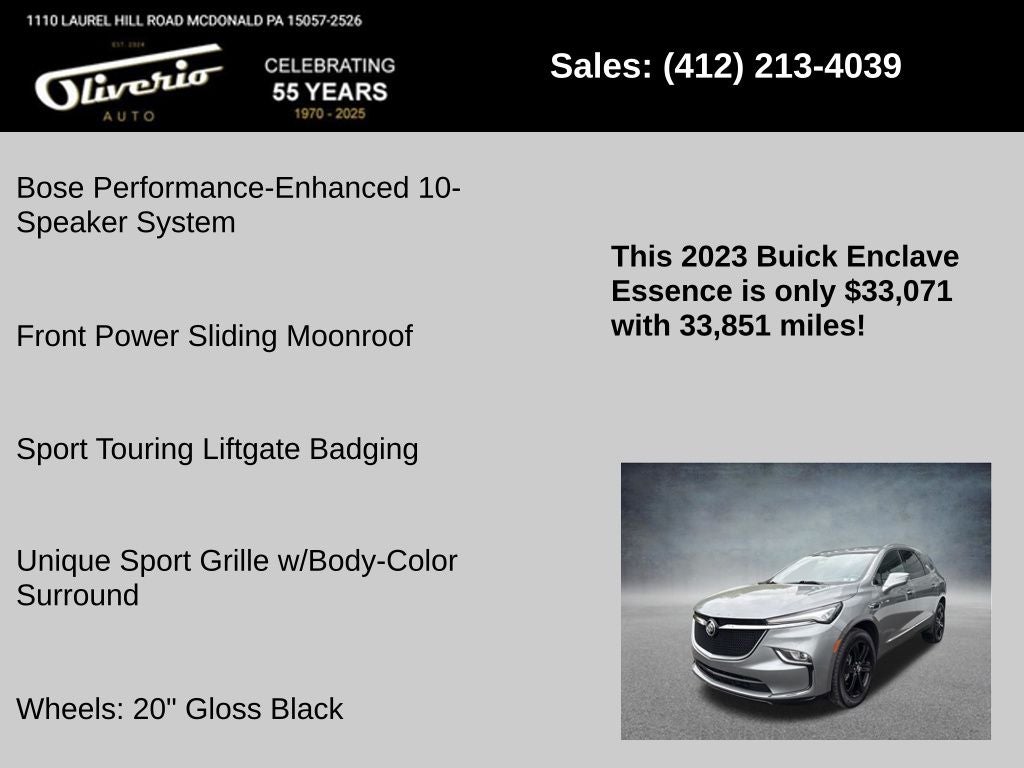 2023 Buick Enclave Essence