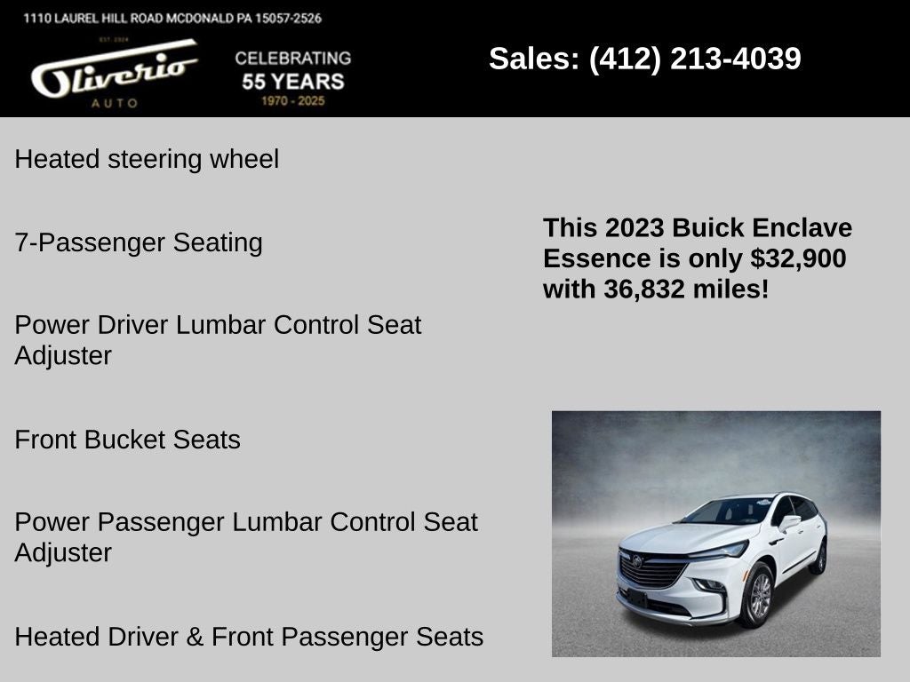 2023 Buick Enclave Essence