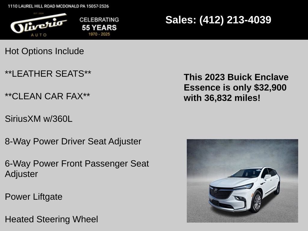 2023 Buick Enclave Essence