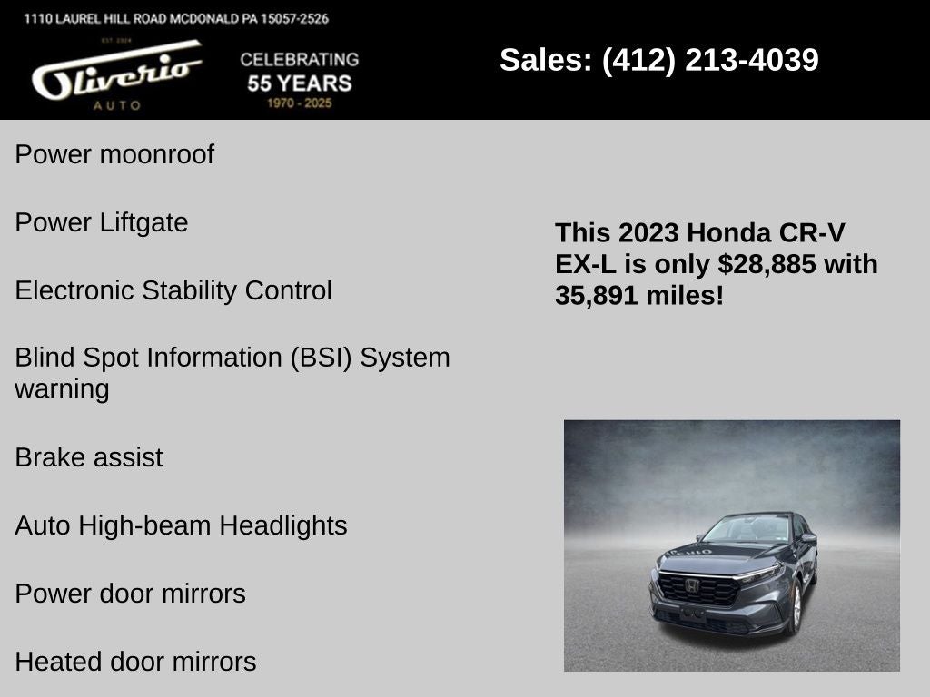 2023 Honda CR-V EX-L