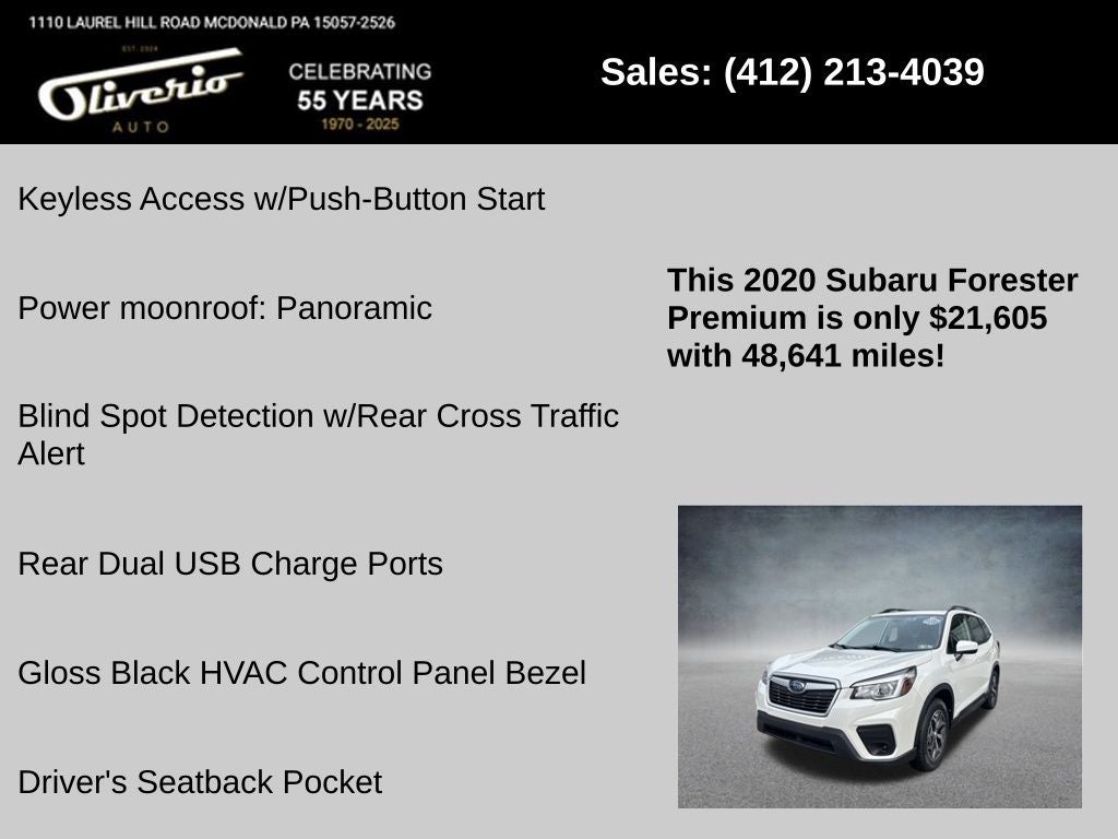 2020 Subaru Forester Premium