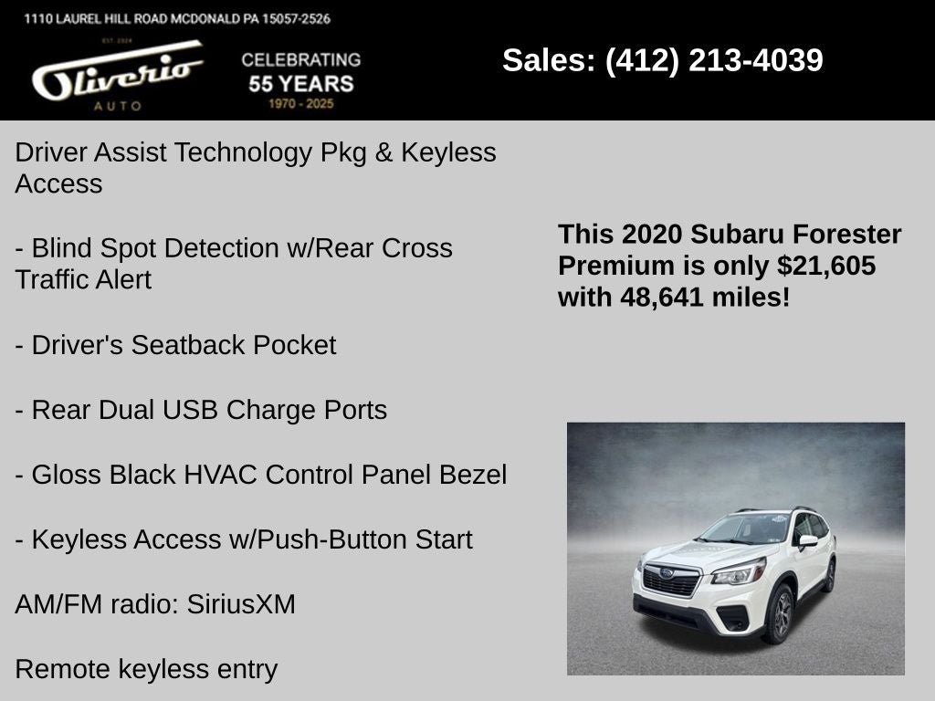 2020 Subaru Forester Premium