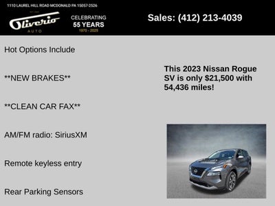 2023 Nissan Rogue SV