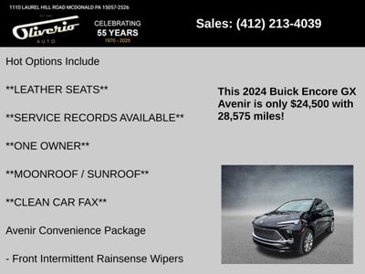 2024 Buick Encore GX Avenir