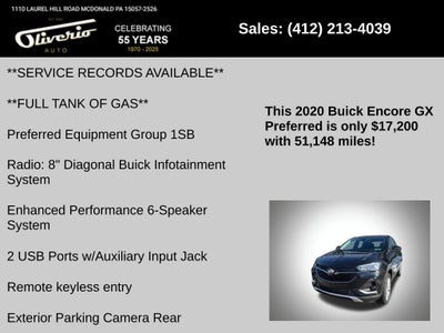 2020 Buick Encore GX Preferred