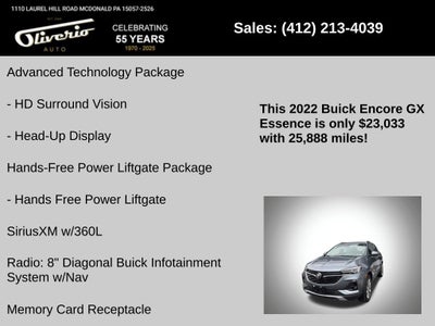 2022 Buick Encore GX Essence