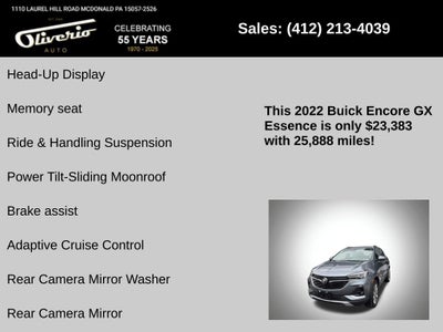 2022 Buick Encore GX Essence