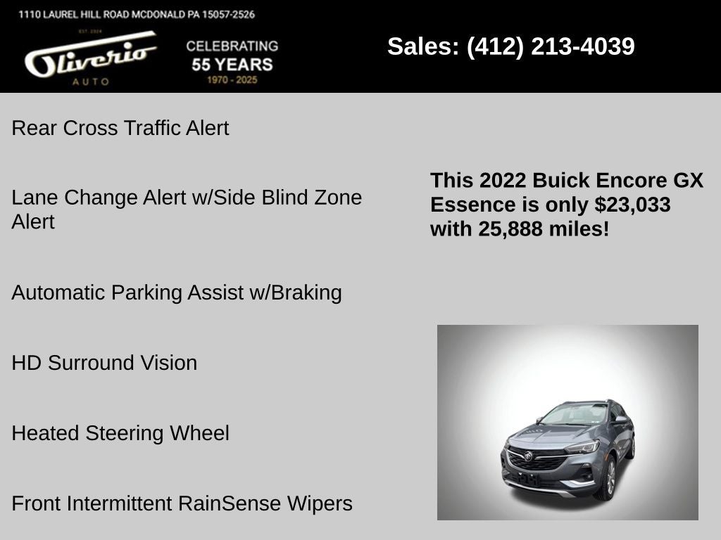 2022 Buick Encore GX Essence