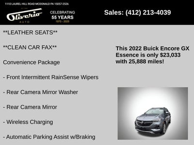2022 Buick Encore GX Essence