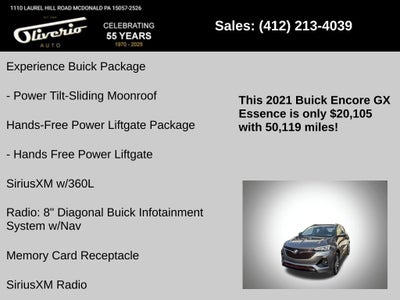 2021 Buick Encore GX Essence