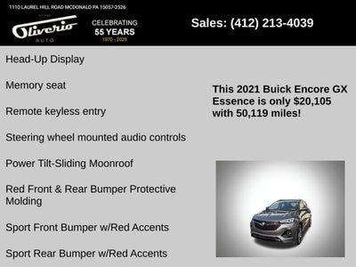 2021 Buick Encore GX Essence