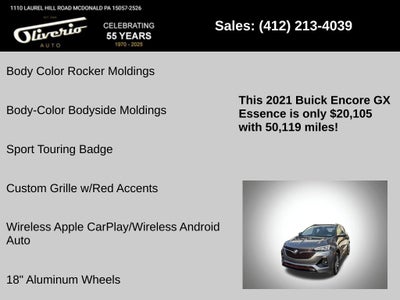 2021 Buick Encore GX Essence