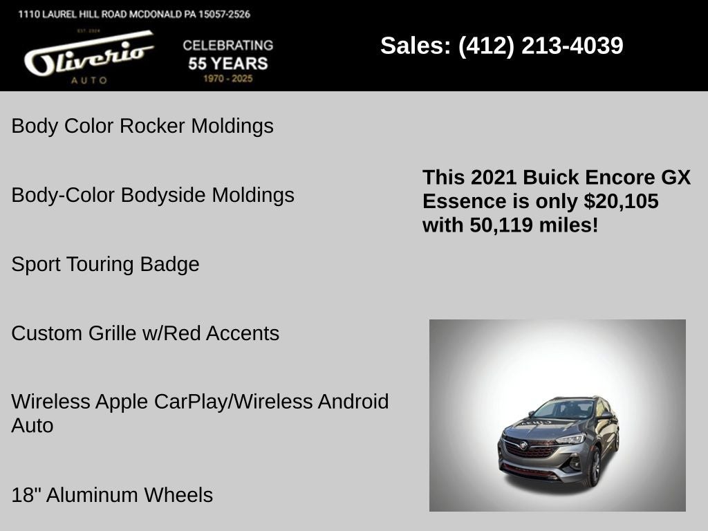 2021 Buick Encore GX Essence