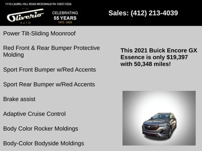 2021 Buick Encore GX Essence