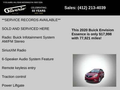 2020 Buick Envision Essence