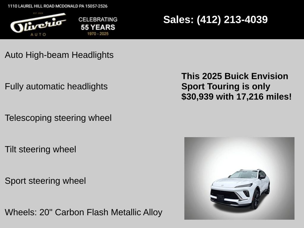 2025 Buick Envision Sport Touring