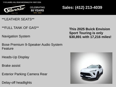 2025 Buick Envision Sport Touring