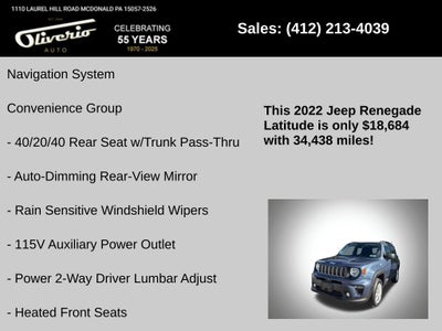 2022 Jeep Renegade Latitude